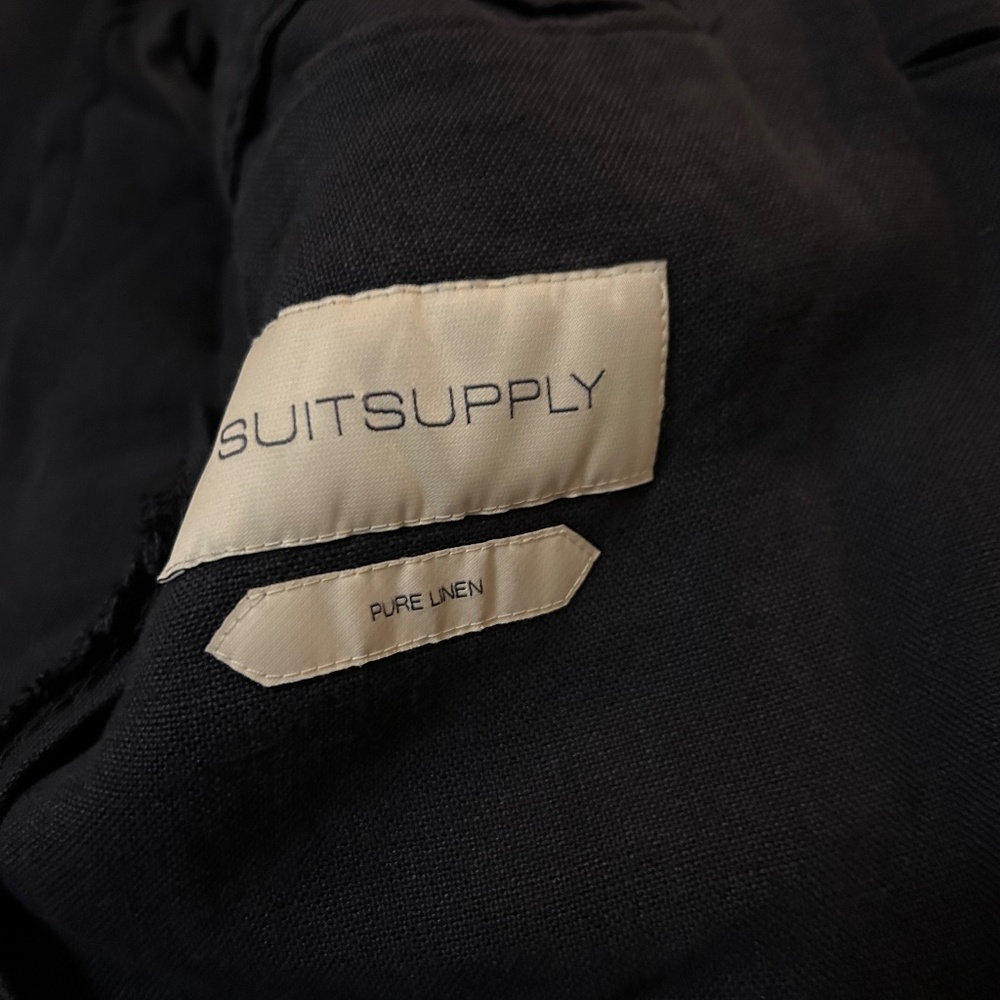 Suit supply linen suit set